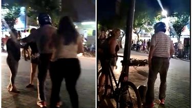 Su hija lo pilló con su amante en pleno corazón de Rawson