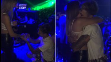 De boliche en boliche: sanjuanino propuso casamiento en una fiesta