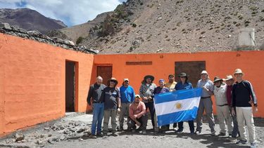 Montañistas salvan el Refugio Laguna Blanca, abandonado hace 30 años y clave para subir al Mercedario