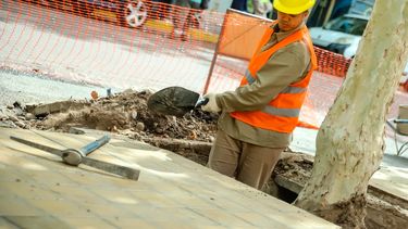 Arrancó una refacción nunca vista en el microcentro sanjuanino