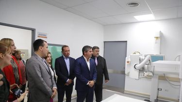 Orrego visitó el Hospital de Jáchal e inauguró nueva Maternidad, Unidad Oncológica y modernización del servicio de imágenes