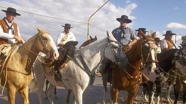 El Moro protagonizó la emotiva despedida al gaucho Pantaleón Tapia