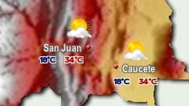 Se esperan máximas de 34° para los próximos días