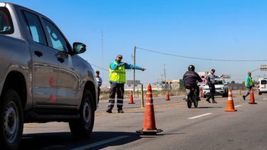 Así son los controles en Ruta 40 y Calle 9