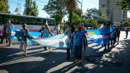 Uno de los paros realizados por UDAP en 2025.