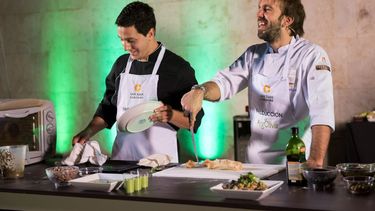El chef Demuru enseñó recetas novedosas con aceite de oliva