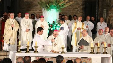 Lozano a los fieles de San Juan: A partir de hoy les pertenece mi vida entera