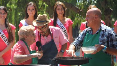 Blanquita enamoró a Cocineros Argentinos