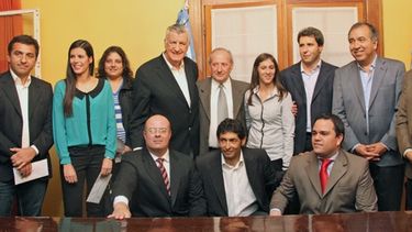 Gioja tomó juramento a los nuevos funcionarios de Turismo, Hacienda y Gobierno