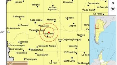 Un sismo superficial despertó a San Juan