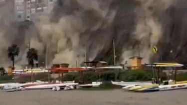 Las imágenes del sismo de gran magnitud que azotó Perú