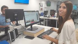 Anita Doña, la sanjuanina a la que el periodismo le cambió el rumbo de la vida y hoy es referente en Diario Uno