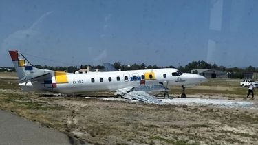 Investigan qué pasó con el avión que salió de San Juan y despistó en Mendoza