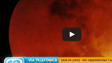 ¿Cómo verá San Juan al eclipse de luna roja?