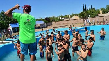 Cierre de clases de gimnasia en el Club Colón Juniors