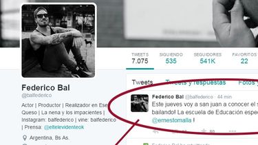 El soñador que está chocho por venir a San Juan