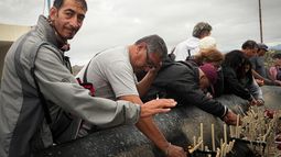 En fotos, la tradicional llegada de promesantes al santuario de la Difunta Correa En fotos, la tradicional llegada de promesantes al santuario de la Difunta Correa