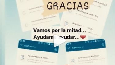 A lo Santi Maratea, una sanjuanina juntó dinero en tiempo récord para una acción solidaria
