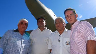 Excombatientes sanjuaninos rumbo a Malvinas para dejar la mochila