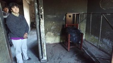 Abuela del niño quemado: Le pido a Dios que no sufra