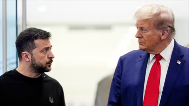 Donald Trump explicó por que se pusieron tensas las relaciones con Zelensky