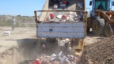 Decomisaron fiambre en mal estado de un reconocido supermercado de Media Agua