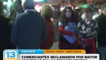 Comerciantes de departamentos del sur pidieron seguridad