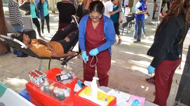 Gran convocatoria en una nueva donación voluntaria de sangre
