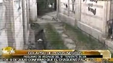 Vecinos reclaman el colapso de pozos negros
