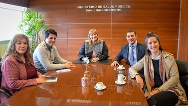 Salud Pública se reunió con los médicos capacitados en EEUU que se sumarán al sistema provincial
