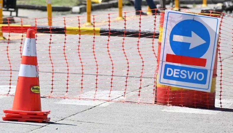 OSSE informó sobre un corte en el tránsito en Capital. Imagen ilustrativa.