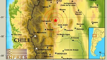 Un fuerte sismo en Chile se sintió en San Juan