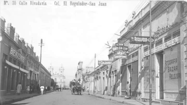 La foto retro de una calle del centro de San Juan que provocó sorpresa en las redes