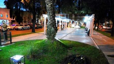 Inauguran el tercer tramo del boulevard de la Avenida Rawson