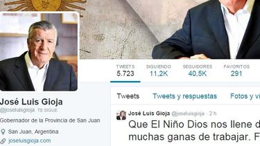 Políticos usaron las redes para saludar a los sanjuaninos