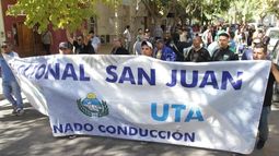 La UTA San Juan hará un plenario este jueves para definir si habrá más paros