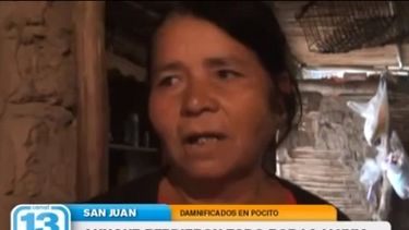 Se les cayó la casa, pero no quieren abandonarla