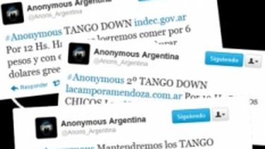 Anonymus fue por más y hackeó otra vez el sitio del Indec