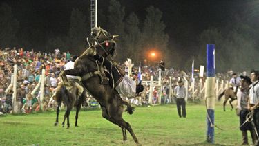 Entre destrezas y música se disfrutó la Fiesta en Médano de Oro