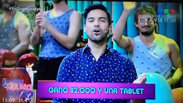 Una caucetera participó y ganó en un programa de Telefé