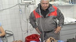 Gómez ya está en sala común, y sigue con custodia policial