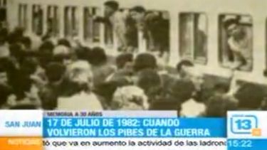 A 30 años de la guerra un excombatiente recuerda su regreso de Malvinas