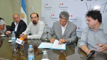 Rawson avanza en la construcción del Teatro Municipal