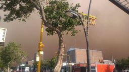 Fotos y videos: así llegó el ventarrón a San Juan