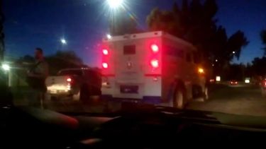 Un camión de caudales que se quedó sin nafta en plena Circunvalación