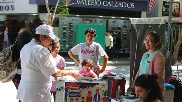 El Ministerio de Salud activó una jornada para prevenir la obesidad.
