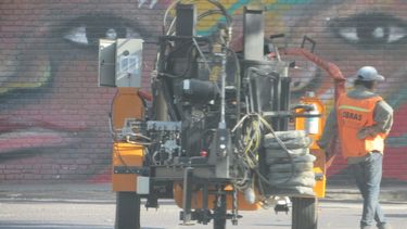 Capital: un obrero sufrió un accidente, ya le dieron el alta