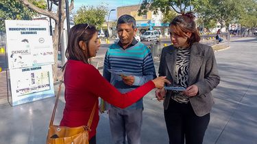 En algunos municipios sanjuaninos la campaña informativa sobre el dengue se inició antes esta temporada.