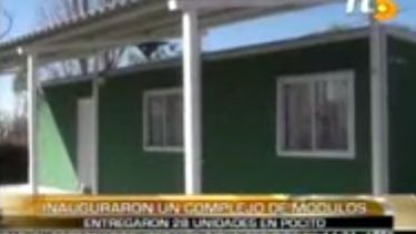 Familias pocitanas ya viven mejor en 28 módulos habitacionales