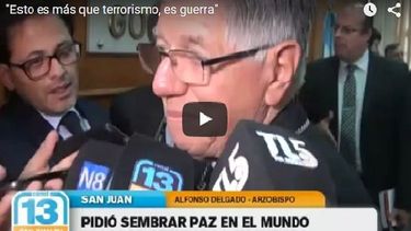 Para Monseñor Delgado es más que terrorismo, es guerra